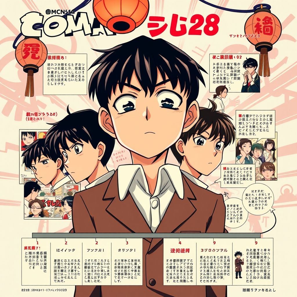 การพัฒนาตัวละครโคนันในภาค 28